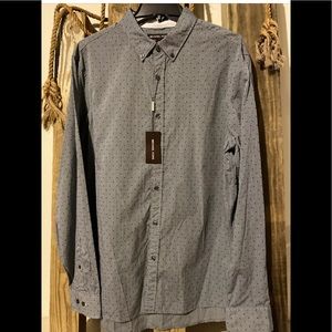 Michael Kors Men Fall Long Sleeve Button Shirt XL